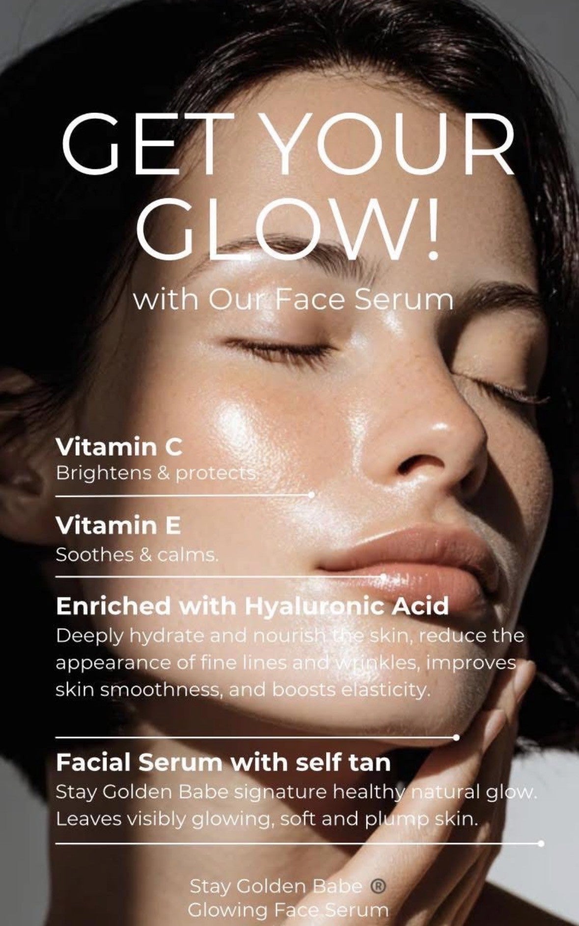 Stay Golden Babe Glowing Face Serum